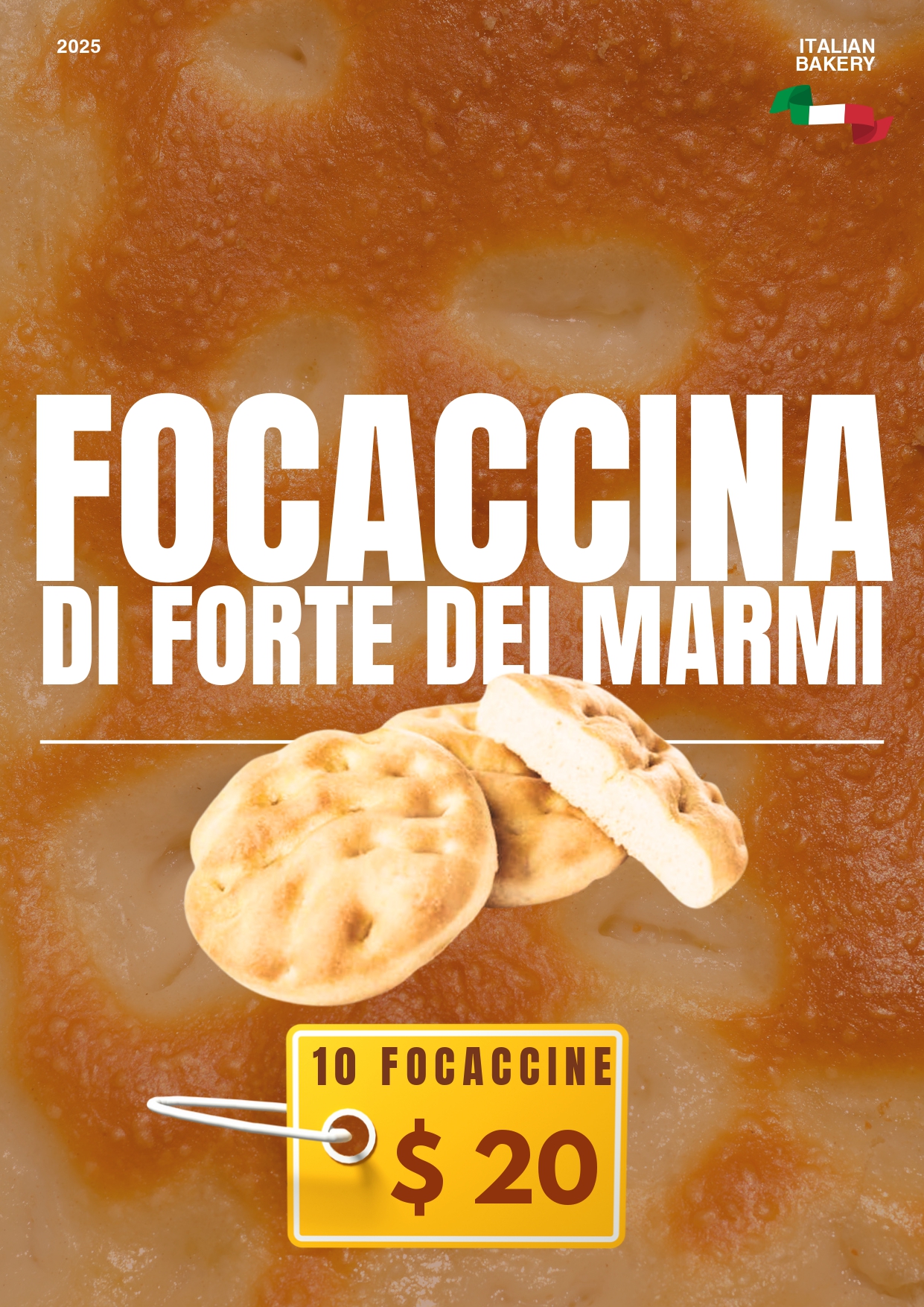 Focaccia Pomodoro e Mozzarella
